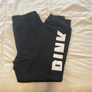 PINK relaxed joggers